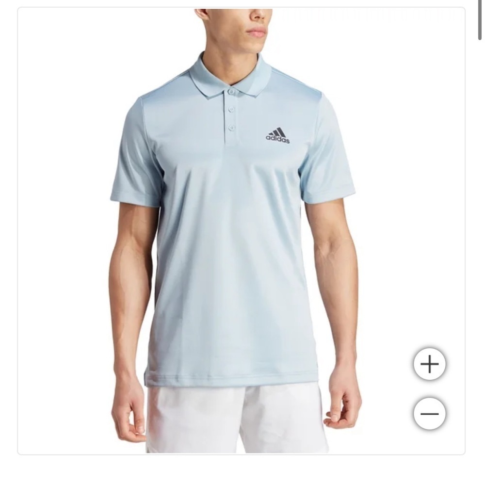 Adidas Short Sleeve Polo, Men's XL